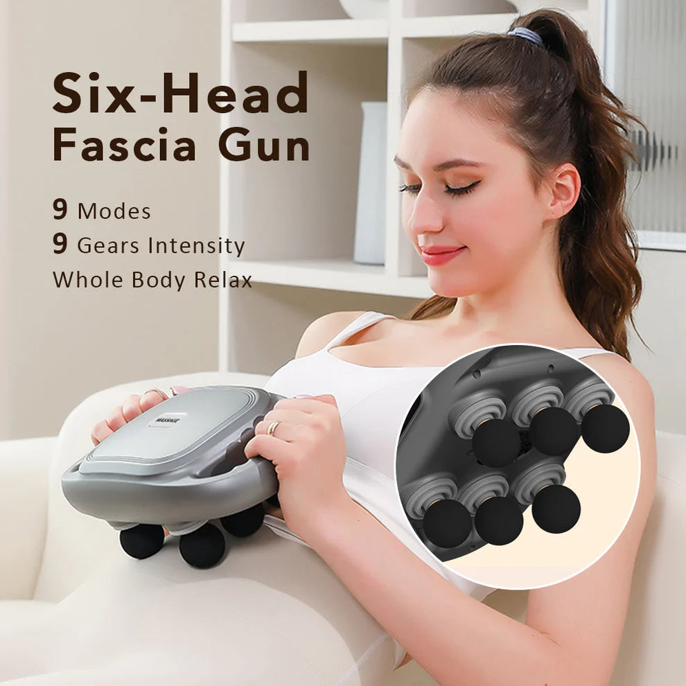 6-Head Massage Gun Pro