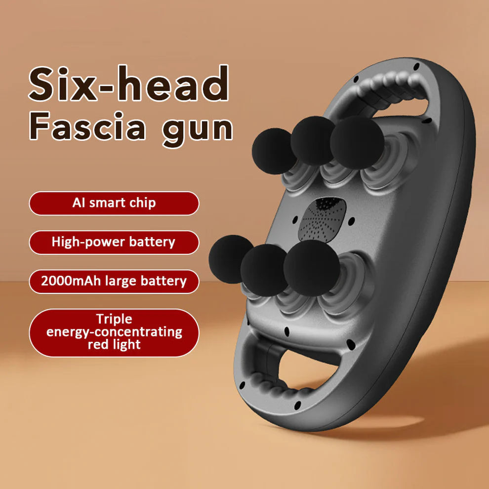 6-Head Massage Gun Pro