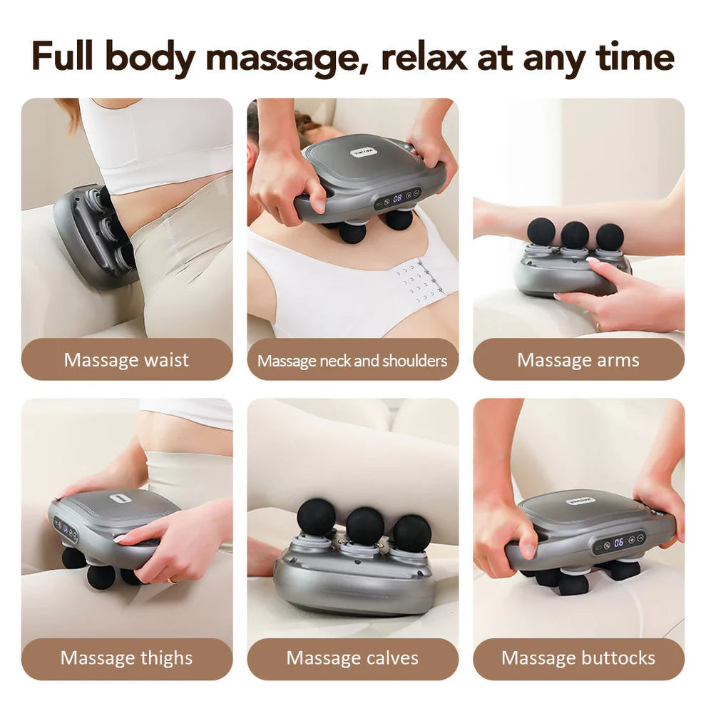 6-Head Massage Gun Pro