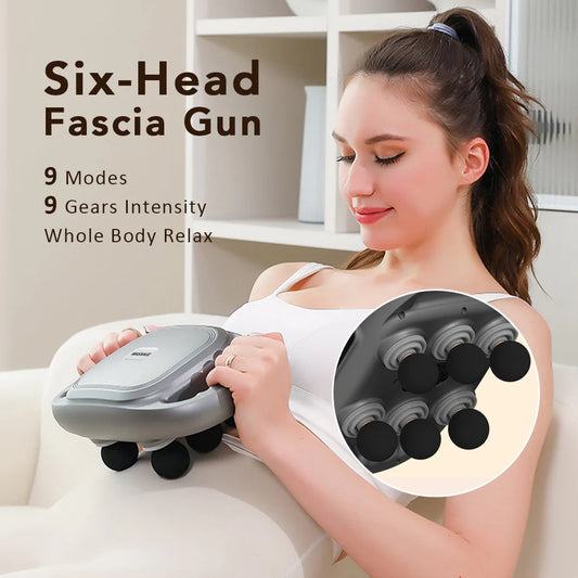 6-Head Massage Gun Pro