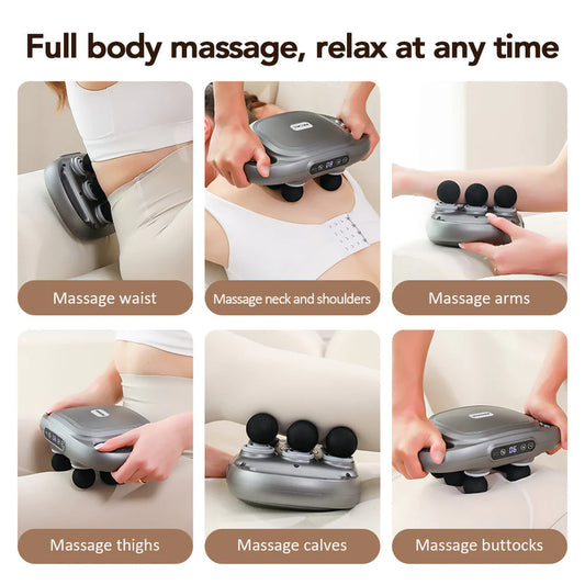 6-Head Massage Gun Pro