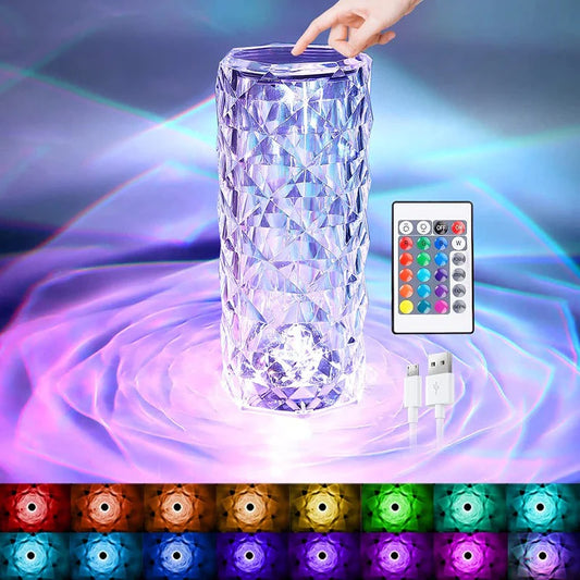 Crystal LED Lamp