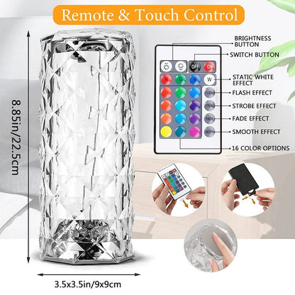 Crystal LED Lamp